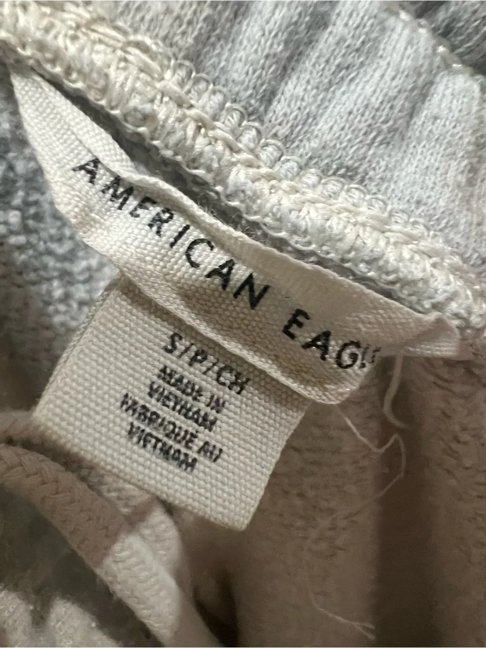 American Eagle Outfitters Light Gray women’s Jogger Sweatpants